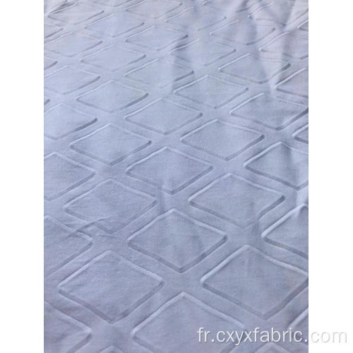 Vérifiez le tissu de microfibre de polyester de relief 3D